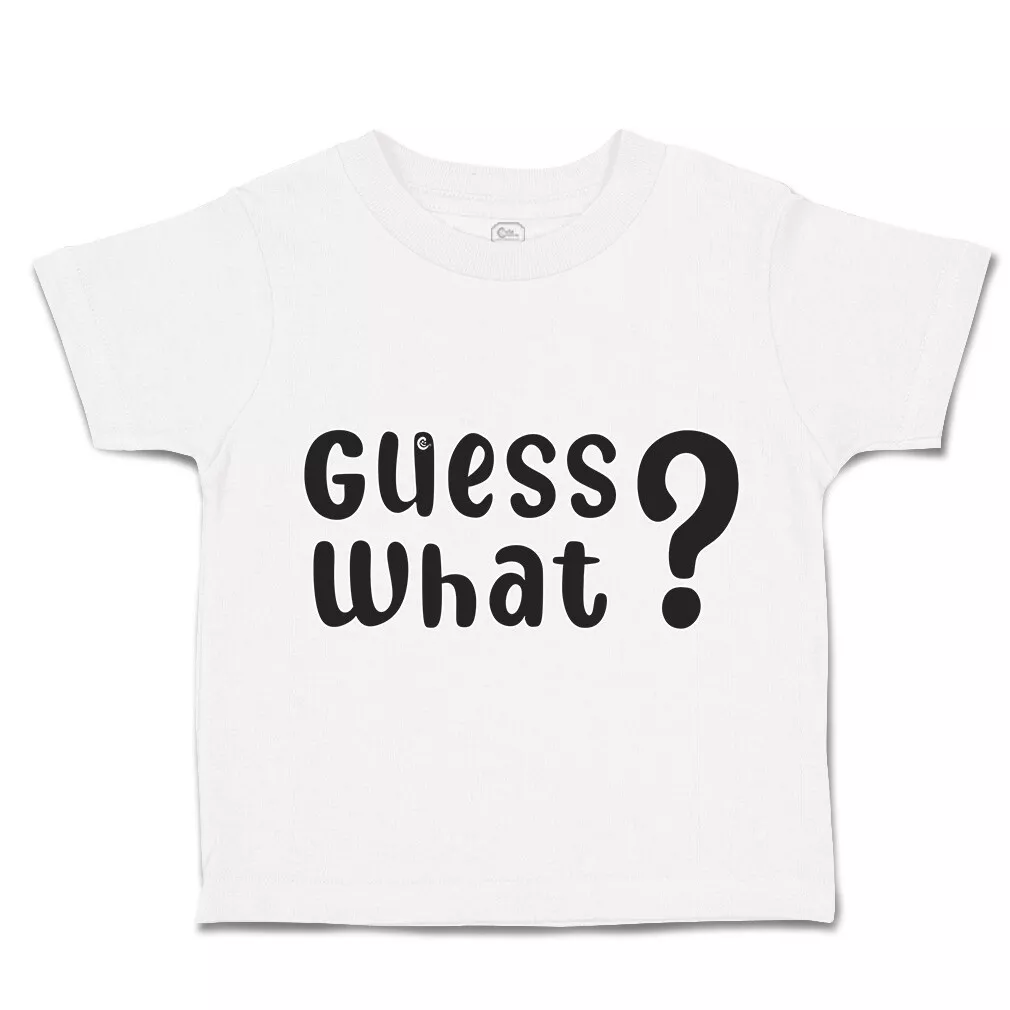 Guess what pregnancy shirt 2025