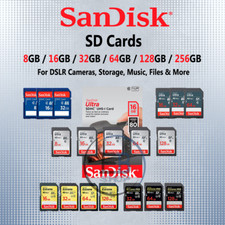 SanDisk SD Card Memory Cards Extreme Ultra Pro Fast Read Digital Photo Camera 4K