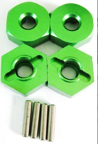 Aluminum alloy metal Upgraded Parts For 1:10 HSP 94180 Rock Crawler RC Car green - Picture 22 of 24