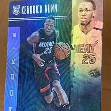 2019-20 Panini Illusions Kendrick Nunn Rookie Card RC Miami Heat #176 NM