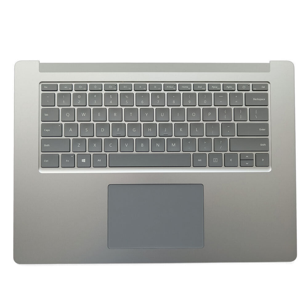 New For Microsoft Surface Laptop 3 15" 1873 Palmrest Keyboard Touchpad Silver