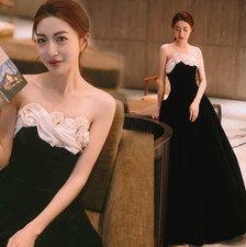 Noble Evening Formal Party Ball Gown Prom Bridesmaid Acting Host Dress TS19607