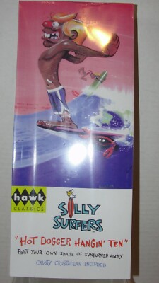 2006 HAWLK MODEL CO. SILLY SURFERS - ''HOT DOGGER HANGIN TEN'' #16011