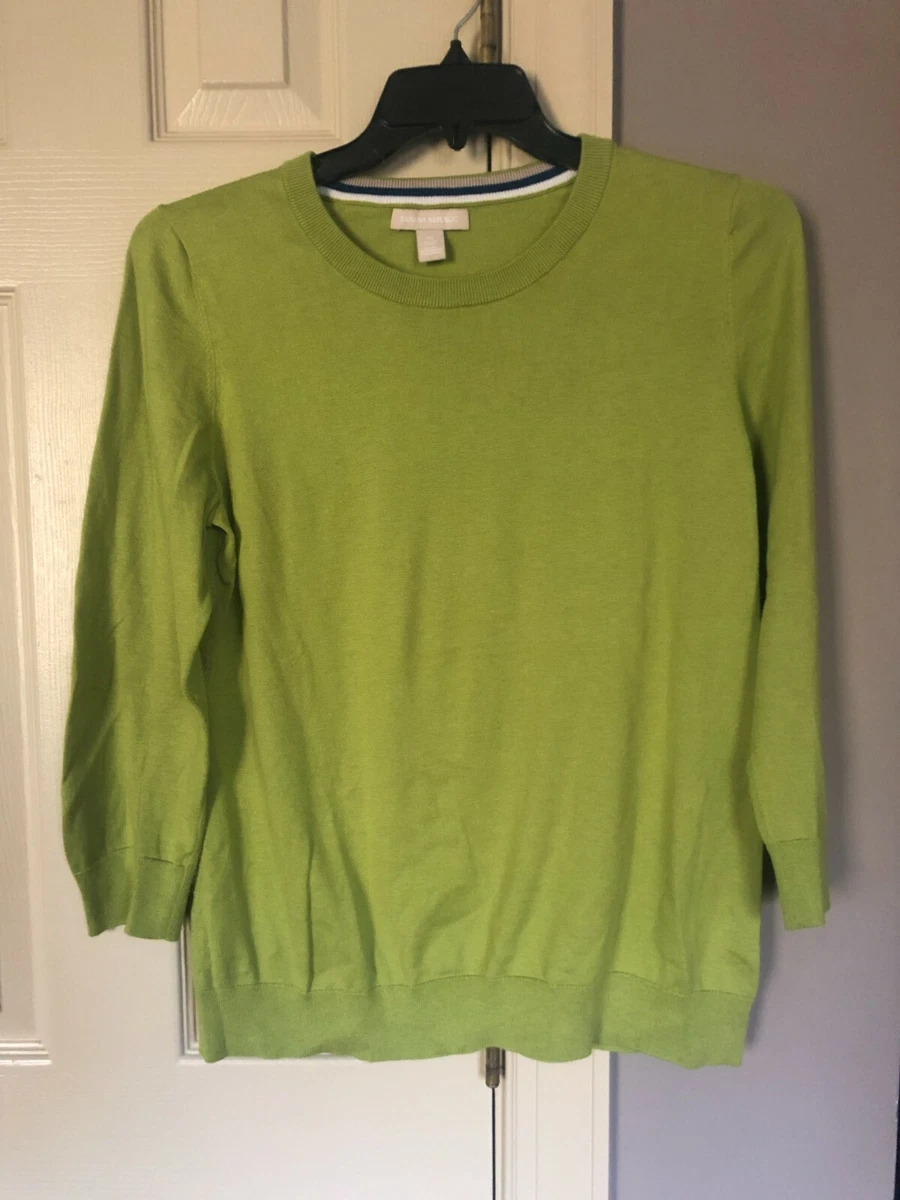 Green sweater women sale