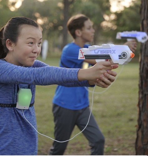 Laser X Blaster, 4-Player Revolution Laser Tag Blaster Toy Set - Picture 5 of 12