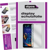 2X Schutzfolie FüR Lg K40 Klar Displayschutzfolie Folie Display Schutz Dipos