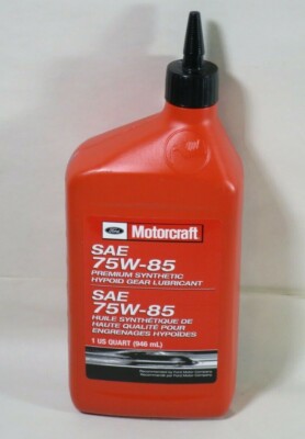Motorcraft XY-75W85-QL Premium Synthetic Hypoid Gear Lubricant 75W-85 Case  of 6