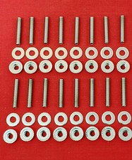 Ford Valve Cover Polished Stainless Steel Stud Kit 351c 351m 400m Boss Set Bolts
