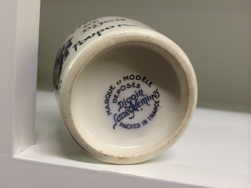 Marque Et Modele Grey Poupon Mustard Jar Made In France - Picture 6 of 6