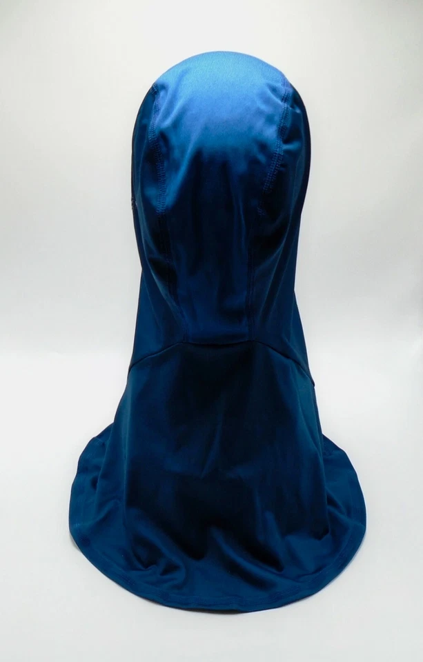 Nike Pro Hijab Para Mujer M/L UV Contorneado Azul Valeriana Foto 4 de 4