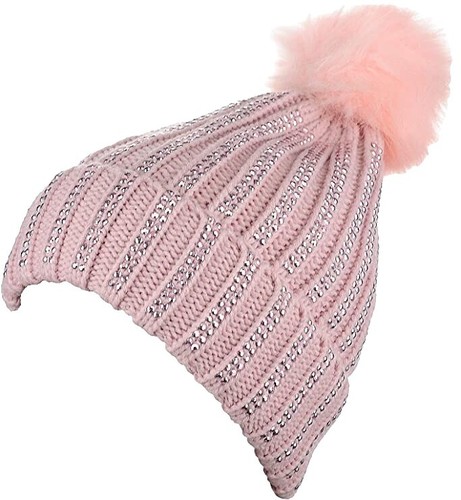 Lizette New York Pom Pom winter hat OSFM Lizette New York | Accessories | Lizette New York Pom Pom  main image 4