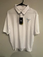 Under Armour Mens XL White Performance Golf Polo Shirt