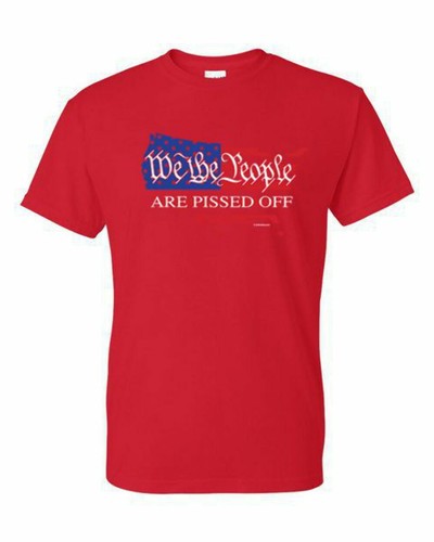 T-Shirt XL 2X 3X - PISSED OFF AMERICANS - PATRIOTIC AMERICAN PRIDE - Picture 43 of 50