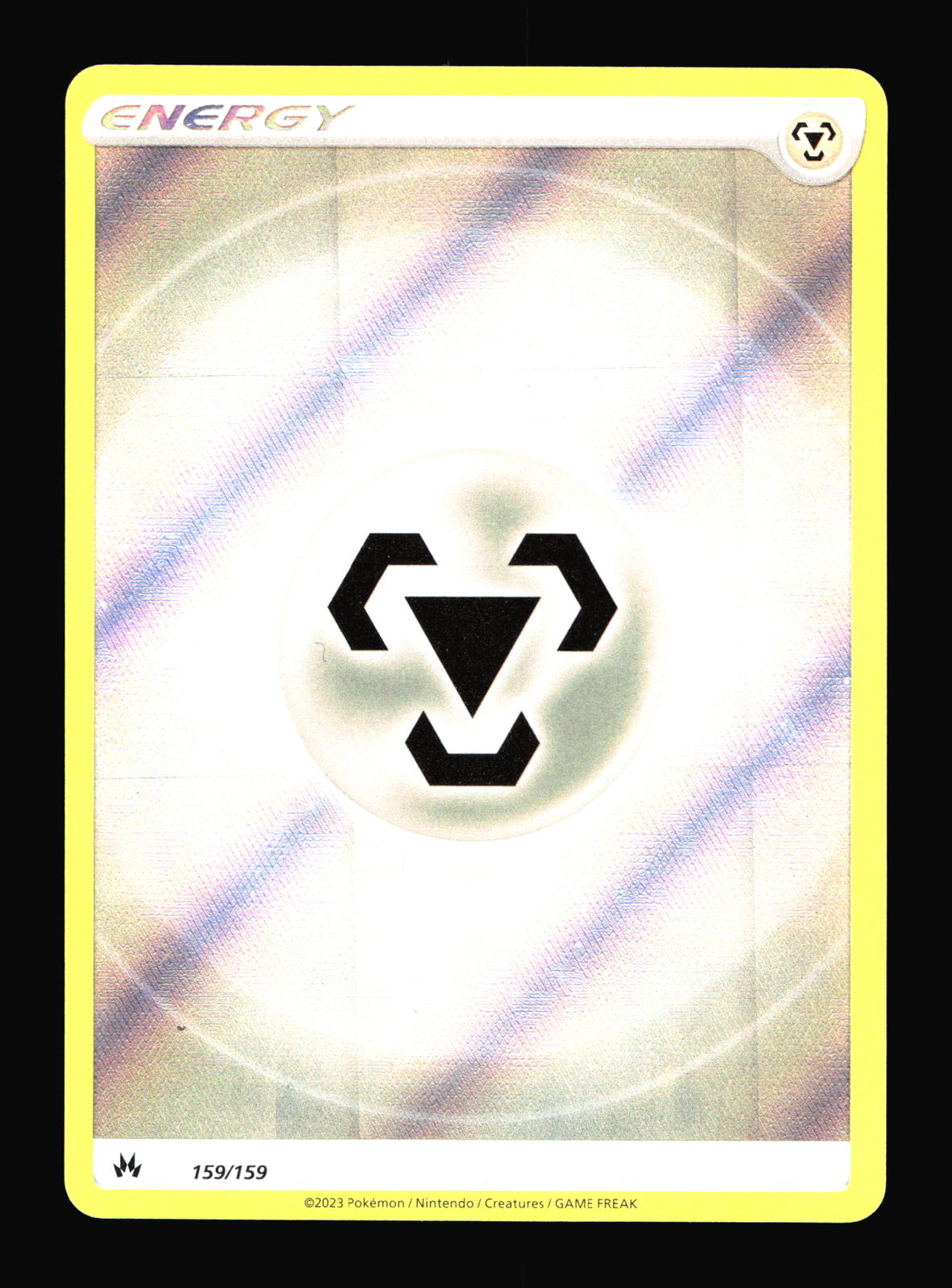 Metal Energy Full Art Crown Zenith #159/159 Holo Ultra Rare Pokemon Card T2-787