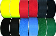 HQG, 4"/100MM SEW ON HOOK & LOOP FASTENERS VARIOUS COLS & DIFF LENGTHS