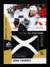 2017 SP Game Used NHL All-Star Material Net Cord 7/35 John Tavares #ASNC-JT 5av