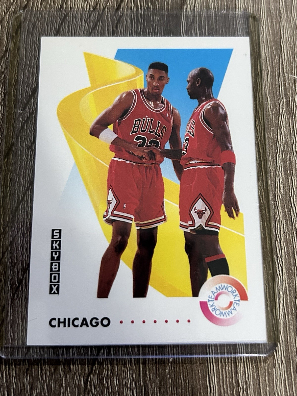 1991-92 Skybox - Michael Jordan, Scottie Pippen #462