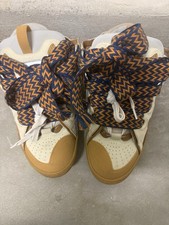 Auth Lanvin Leather Curb Sneaker Size 40 Men  s 7