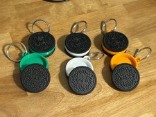 Oreo Cookie keychain container