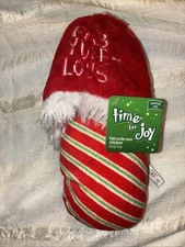 Christmas holiday time for joy Fab – U Dash OUS slipper dog squeak toy