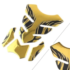 Perforated Grip Fuel Tank Pad Gad Cap Cover Guard For Honda Yamaha Gold