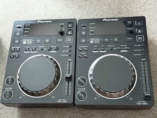Pioneer DJ CDJ-350 Black Multi Player CD USB DJ Player Pair Set of 2 Tested