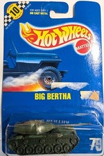 Hot Wheels 9372 1:64 Big Bertha Action Command Die Cast Metal