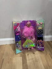 Barbie Extra Deluxe Doll 30 Looks Flexible Joints Pink Hair Accessories Pet NEW