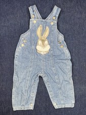 Vintage Looney Tunes Buys Baby Romper Jumpsuit Overalls One Piece 12 M Rare 90s