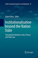 Institutionalisation Beyond The Nation State Elaine Fahey Taschenbuch Xiv 2019