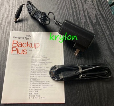 Seagate Western Digital External Hard Drive Power Wall Adapter Desktop USB