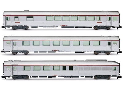 Arnold HN4500 - Personenwagen Set TEE-Wagen Mistral Nizza - Paris SNCF Ep.IV 3-t