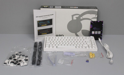 Akko 5075B Plus ISO Mechanische Gaming-Tastatur QWERTZ Deutsch/Englisch Weiß