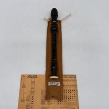 Vintage Aulos No. 207 Recorder w/ Sleeve -- Made in Japan