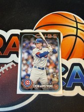 Topps 2024 Series 2 Rookie Pete Crow-Armstrong #407 Chicago Cubs Baseball Card. rookie card picture