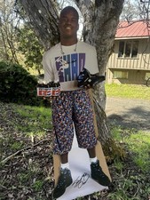 Vintage Shaquille Oneal Cardboard Cutout Lifesize Rare