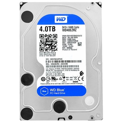 Western Digital Blue 4TB WD40EZRZ 64MB SATA III 5400 RPM  3,5 Zoll
