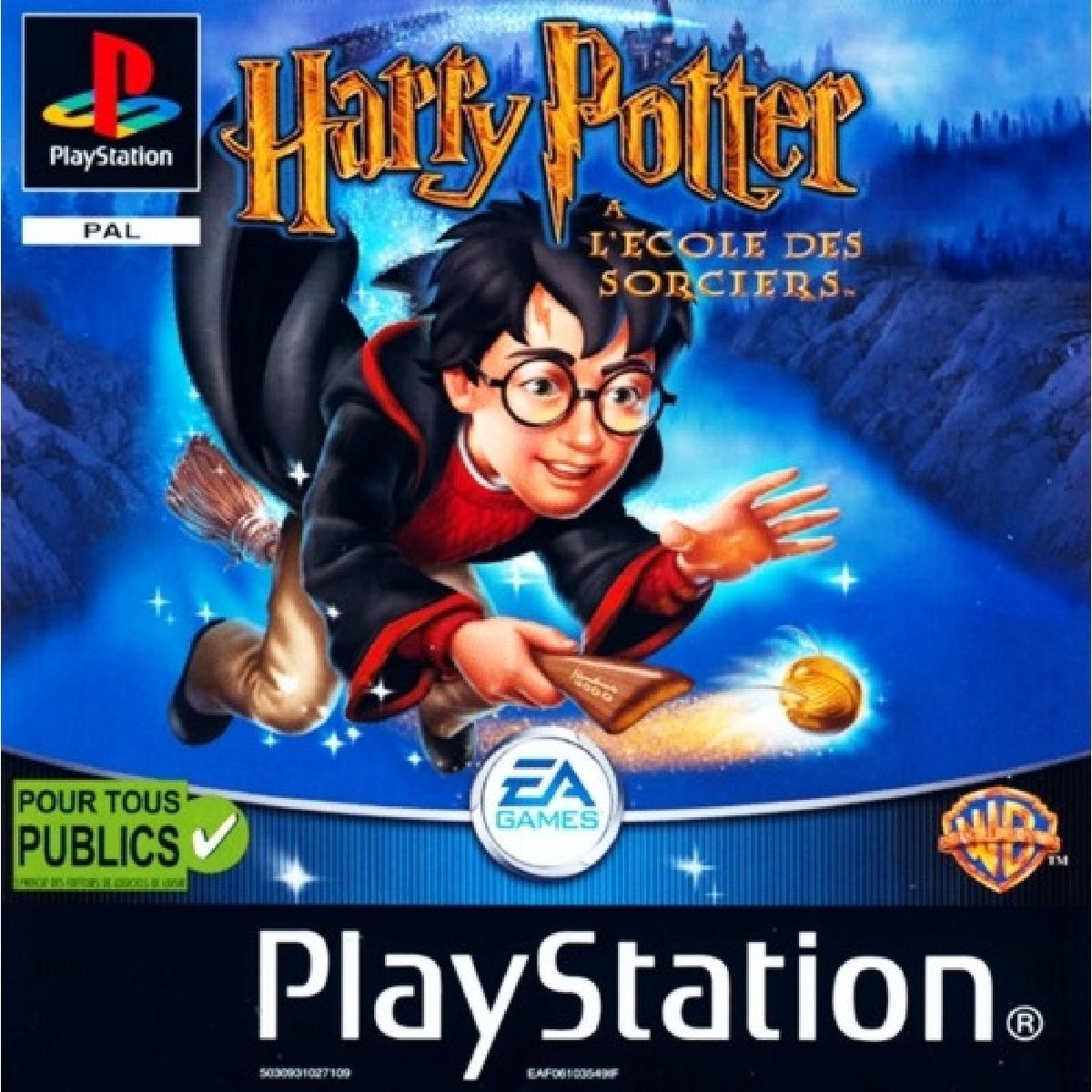 Jeu PS1 Harry Potter à l'école des sorciers