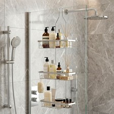 Hanging Shower Caddy 3 Tier Showers Caddy Hanging 62X25CM Over Door Showers