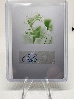2021 Panini Contenders Optic - Gary Brightwell Yellow Printing Plate Auto 1 of 1