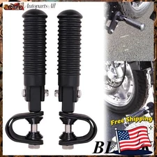 For Harley Touring Motorcycle 1"~1-1/4" Highway Engine Guard Crash Bar Foot Pegs
