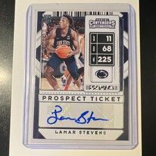 Panini Contenders Draft Picks Prospect Ticket Lamar Stevens #108 Penn State Aut…