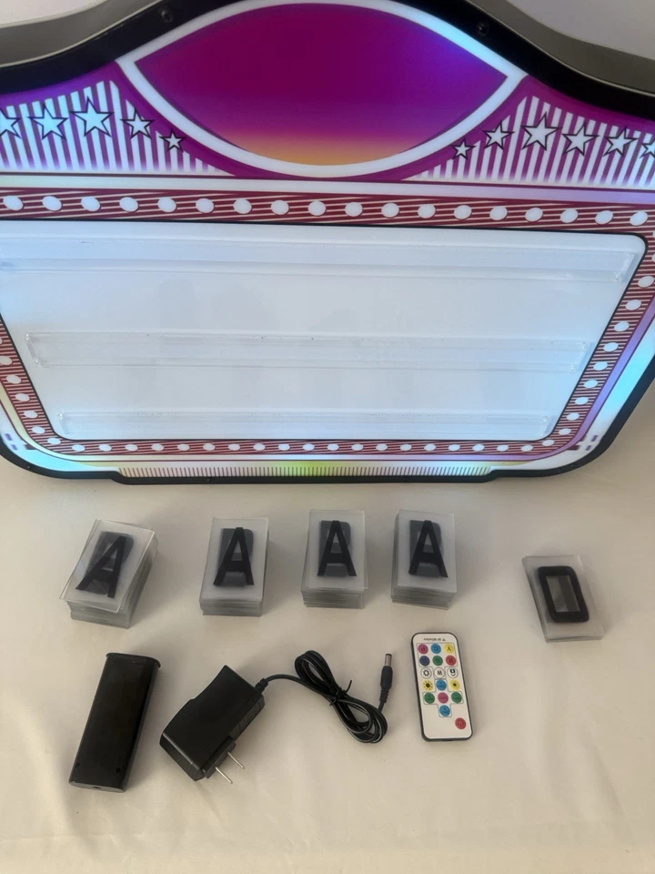 LED Handheld Bottle Service Display Sign Letter Bottle Presenter Bottle Service - Image 3 of 4