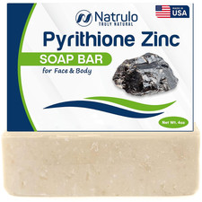 Zinc Soap Bar with Zinc Pyrithione   Face  Body Wash for Sensitive Skin