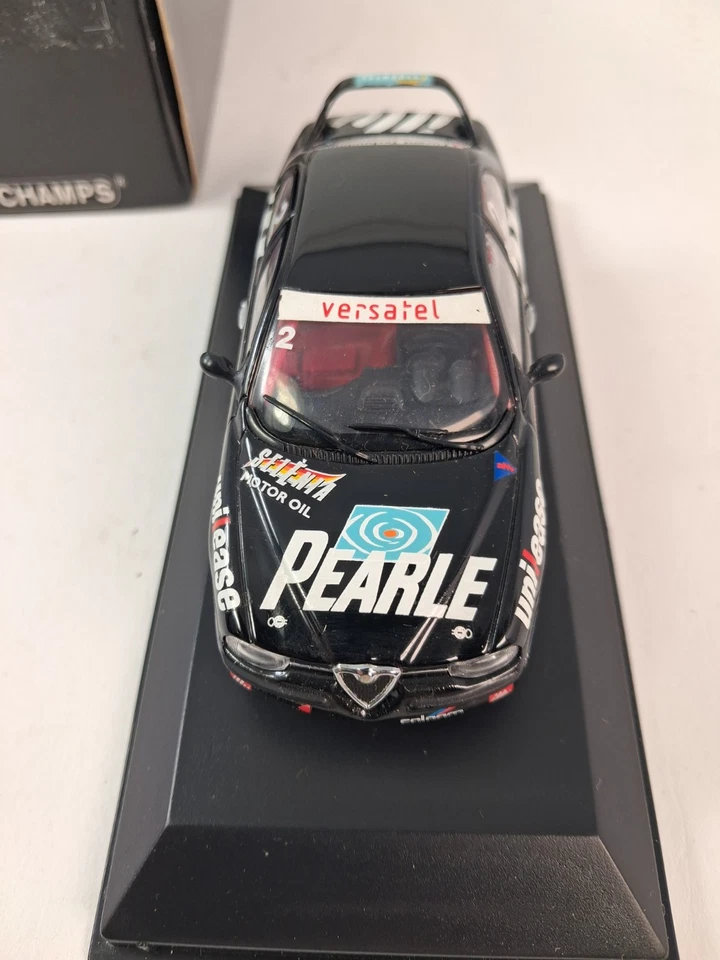 Minichamps Alfa Romeo 156 #2 Karseboom ILLY Pearl Challenge 2000 1/43 - Immagine 4 di 4