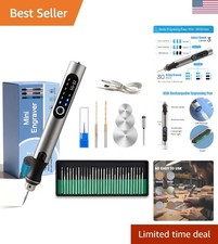 USB Rechargeable Cordless Engraving Pen with 35 Bits for Precision Crafting
