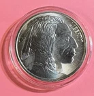 INDIAN HEAD•BUFFALO 1 Troy Oz .999 FINE SILVER Round • GOLDEN STATE MINT🔵🇺🇸⭐️