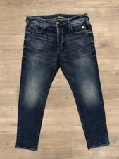 G Star Raw G-Bleid Slim Button Fly 34x30.5 Medium Wash EUC