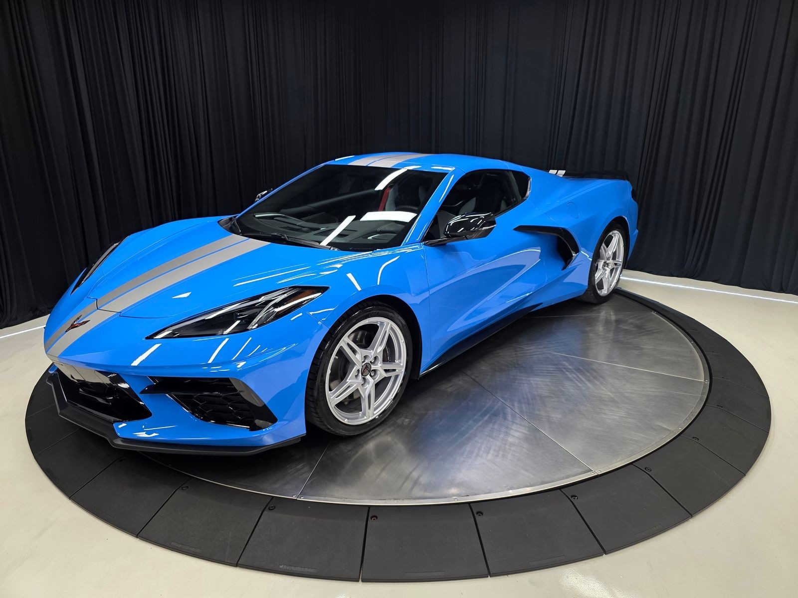 2021 Blue Chevrolet Corvette   | C8 Corvette Photo 8