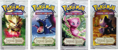 2006 Pokemon Card Game (TCG) - ex LEGEND MAKER - Empty Booster